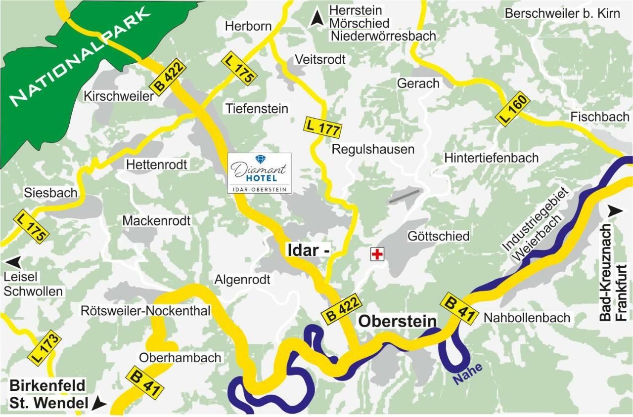 Diamanthotel Idar-Oberstein Zewnętrze zdjęcie